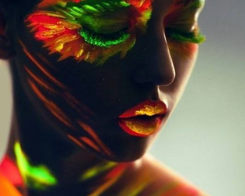 светящаяся краска для боди арта